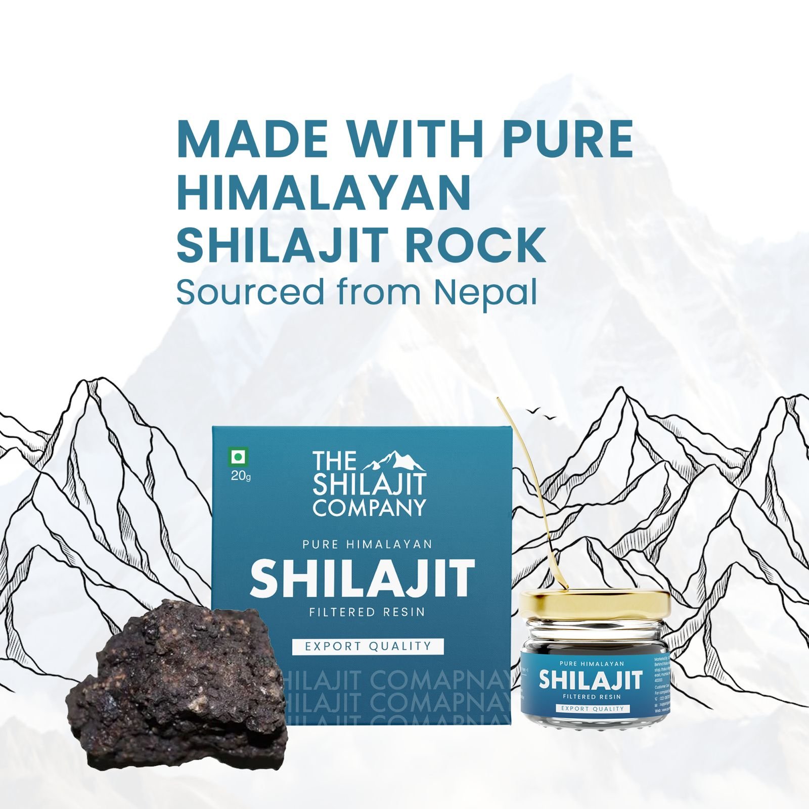 Pure Shilajit Resin 20 gm - Image 2