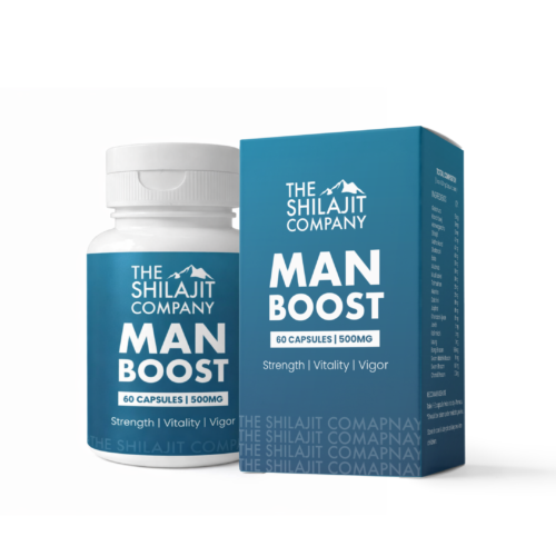 Man Boost Ayurvedic Capsule 500MG | Strength | Vitality | Vigor