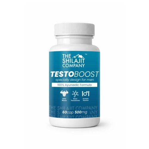 Testo Boost Ayurvedic Capsule 500MG | Strength | Vitality | Vigor