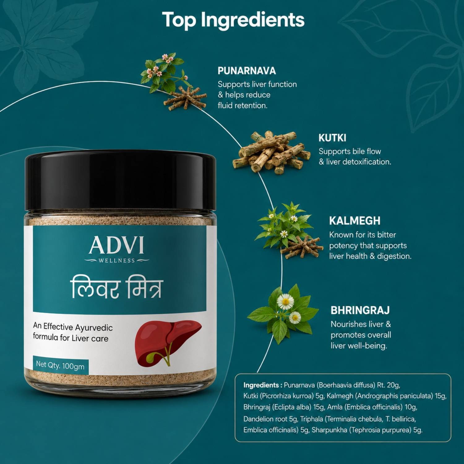Liver Mitra Powder – Ayurvedic Liver Care & Fatty Liver Support Formula - Image 6